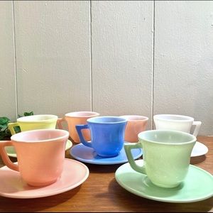 **SOLD**Hazel Atlas 12 Piece Little Hostess Tea Set